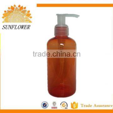 Plastic sprayer water bottle with lotion pump