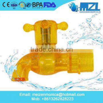 abs and plastic faucet and plastic tap WITH yellow colour