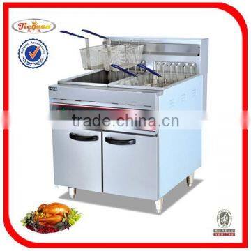 Hot Sale Vertical Computer Fryer(1-Tank & 2-Basket) DF-30 (0086-136-322-722-89)