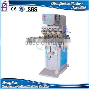 Pneumatic 4 Colors Glass Coffee Cup/Mug Pad Printing Machine,Plastic Tea Cup Printing Machine,Paper Cup Printing Machine photo-3