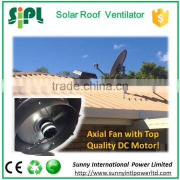 New Type Powerless Solar Panel Attached Ceiling Diffuser Ventilation Solar Roof Fan photo-4