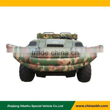 XBH 8X8-2A Jet Propelled Vehicle Floating go Any Way Amphibious ATV Crossing River Car photo-2