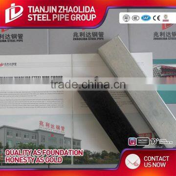 Cold Rolled Dia 10 mm - 101 mm 40 * 40 Steel Galvanized Square Pipe of Weight per Ton photo-2