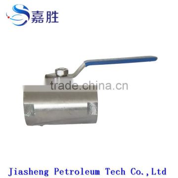 Factory Supply 2-PC Stainless Steel Threaded Ball Valve