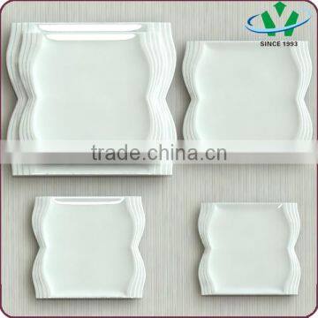 2015 Hotsale White Porcelain Dinner Plates for Wedding photo-2