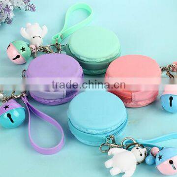2016 Promotional Silicone Ladies Macaron Bag Silicone Ladies Change Purse photo-4
