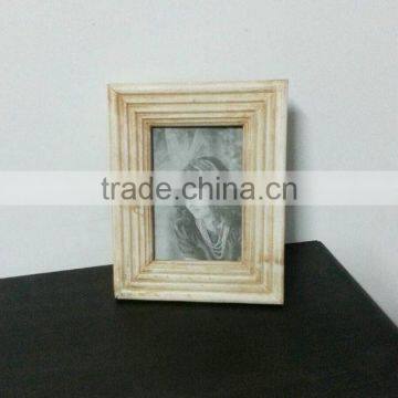 White Distressed Frame Your Photo