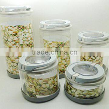 wisdom glass storage jar