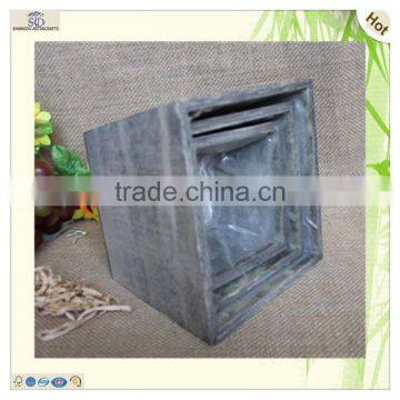 Natural Handmade Vintage Deep Wood Fodder Tray photo-3