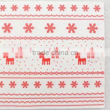 Christmas Design Tissue Paper Napkins Serviettes photo-2