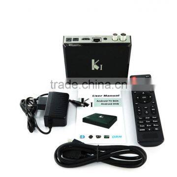Best-selling K1 Android DVB-T2 Set Top Box AML 805 Android 4.4 Smart TV Box K1 Hybrid Android TV Box Shenzhen Factory photo-6