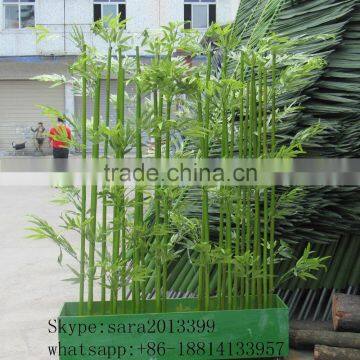 Home Garden Decoration Artificial Outdoor Green Lucky Bamboo Fake Evergreen Bamboo photo-3