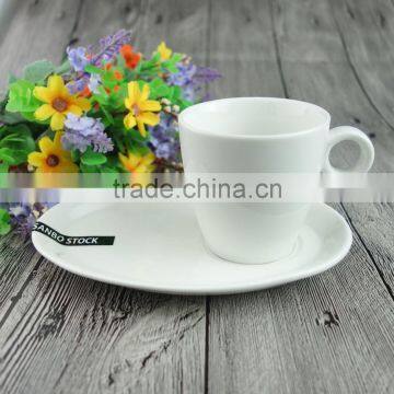 Whoelsale Western Style White Tea Cups And Saucers Royal Tea Mug Cups