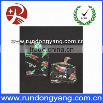 Christmas clear plastic candy bag for Christmas day