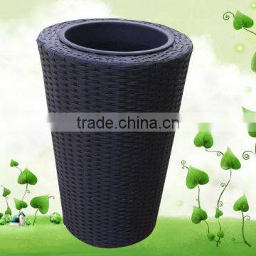 Outdoor Rattan Furniture Flower Pot