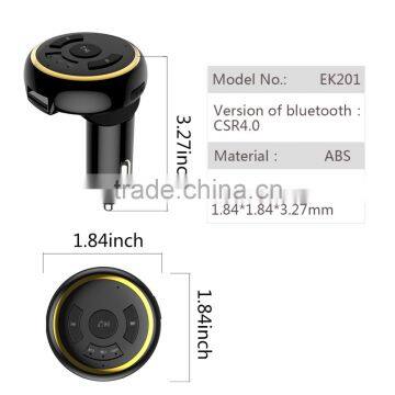 2017 Hot Sale Bluetooth Hands-free 3.5mm Car Receiver Stereo Bluetooth With FM Transmitter photo-4