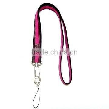 Jacquard weave lanyard