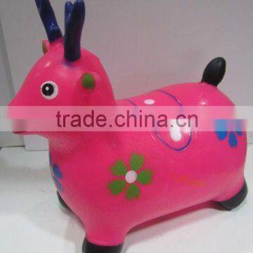 Painted Inflatable Toys for Children Jumping Horse photo-3