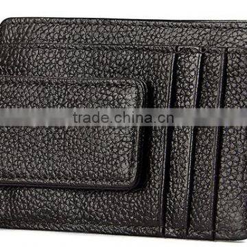 ODM Genuine Leather or PU Leather Credit Card Holders Business Name Card for Men photo-2