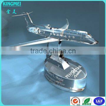 Crystal Airplane Model With Led Base photo-2