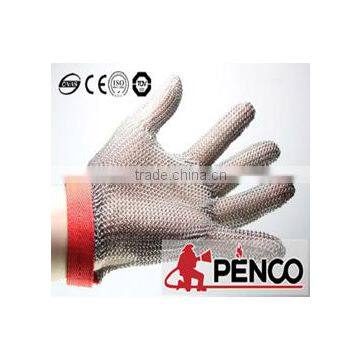 Security Protected Work Butcher Kitchen Cooker Cut Resistant Safety Glove Industrial Stainless Steel Gloves photo-5