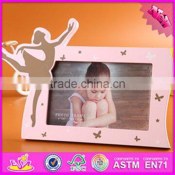 2016 high quality girls wooden fashion photo frame W09A045