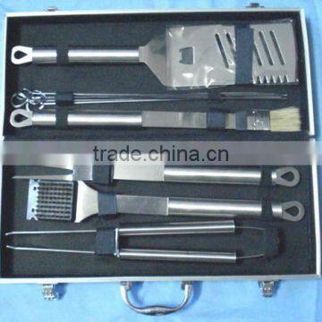 9 pcs BBQ tool set