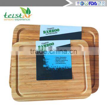 Manufacturers Selling New Bamboo Chopping Block 2 PCS Sink Organic Bamboo Cutting Board photo-2