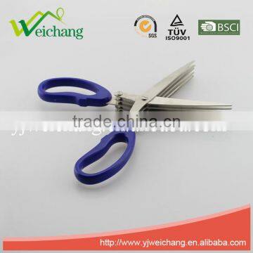 WCSC001 Premium Soft Grip Stainless Steel Precision 5 LAYER BLADES SCISSOR New Design photo-2