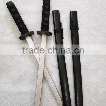 Wholesale handmade cosplay children wooden long katana sword for sale