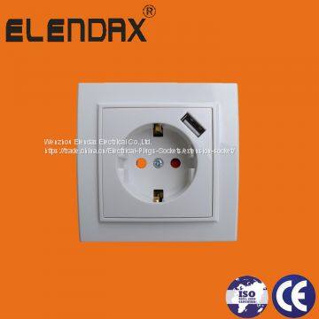 Elendax F8000 электрический розетка на стене photo-5