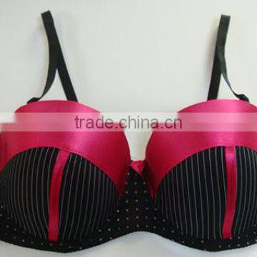 Wave point comfortable bra/women hot sexy bra images