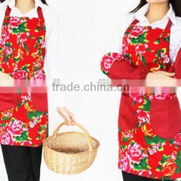 The world's most beautiful color butyl cloth printing apron