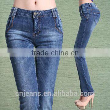 Women Demim for Lady Hot Sale Mixed Stock for Women Fashion Stock Jeans photo-3
