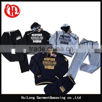 Sportswear runing suit Men hoodies jacket with trouser