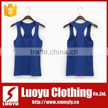 95%cotton5%elastane Womens Blank Tank Top photo-3