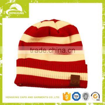 Newest Cheap knitted cotton watch cap/hat