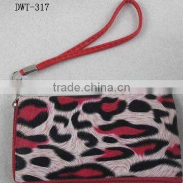 Fashion Popular PVC leopard phone bag