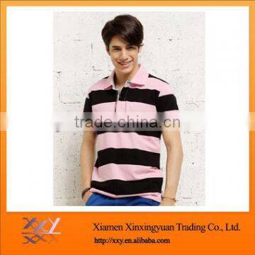 2013 Fashion Stripe Polo Tshirt For Men Design Comfortable
