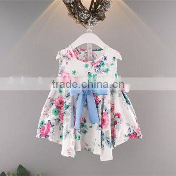 SS-982G Cheap Clothes From Turkey Kids Clothing Company Floral Baby Girl Clothes photo-5