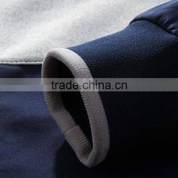 High Quality Mens Gym Fitness Wear Zip Front New Back Design Hoodies Plain Trainning Tracksuit photo-3