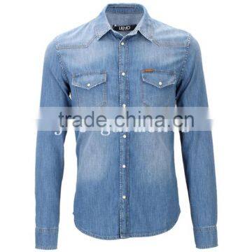 Spread Collar Cotton Fashion Clothes for Men photo-4