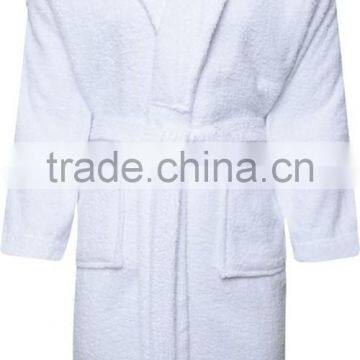 Top Quality Custom Design Soft 100 Cotton Bathrobe Wholesale photo-2