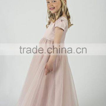 Hot Selling Girls' Dress Pictures New Style Designs Girls Modern Child Summer Party Tulle Dress Flower Girl Dress photo-3