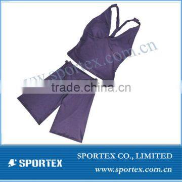 Ladies short yoga wear/sexy ladies yoga wear/ladies fitness wear