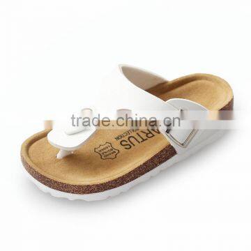 S17453A Summer Children's Cork Slippers Boys High Quality Buckle Slippers photo-5