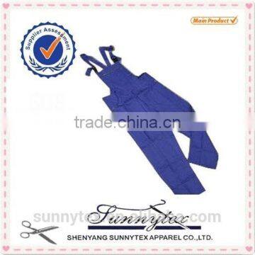 Sunnytex Industrial 100% Cotton Royal Blue Bibpant photo-4