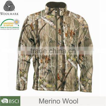Merino Wool Outdoors Casual Sportswear Safari Shirt Men photo-4