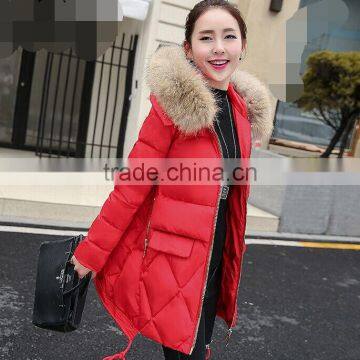 Fashion outdoor lady down jacket