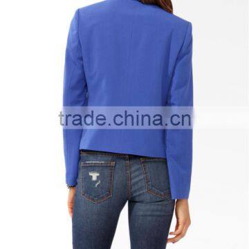 Shawl Collar Cutaway Blazer photo-3